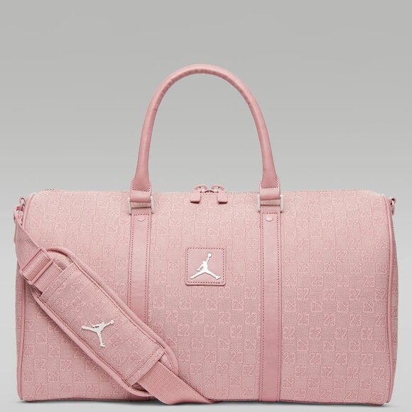 Jordan Monogram Duffle Bag PINK GLAZE NWT